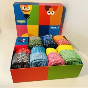 Bombas Unisex Sesame Street Limited Edition Crew Socks